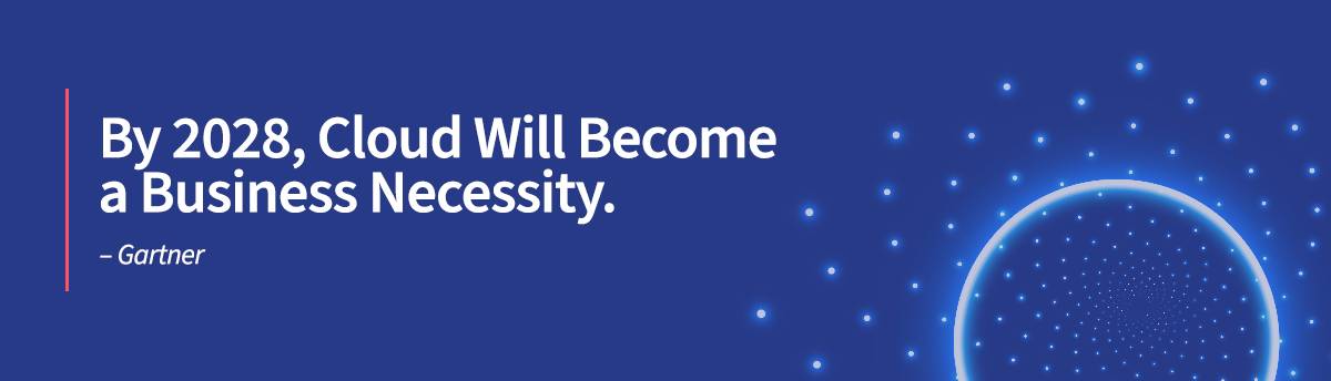 By 2028 Cloud will become a business necessity By 2028, Cloud Will Become a Business Necessity